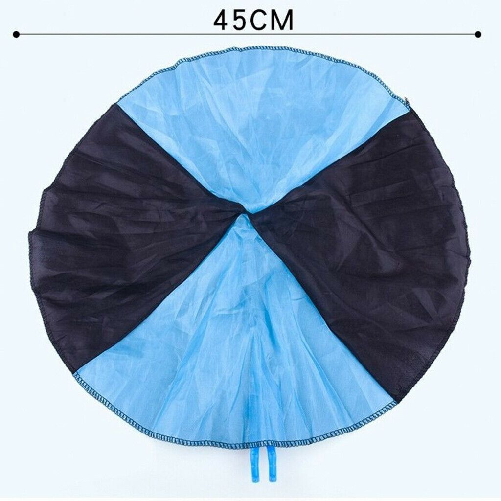 Pack of 5 Children Hand Throwing Throw Play Parachute Flying Toys Outdoor