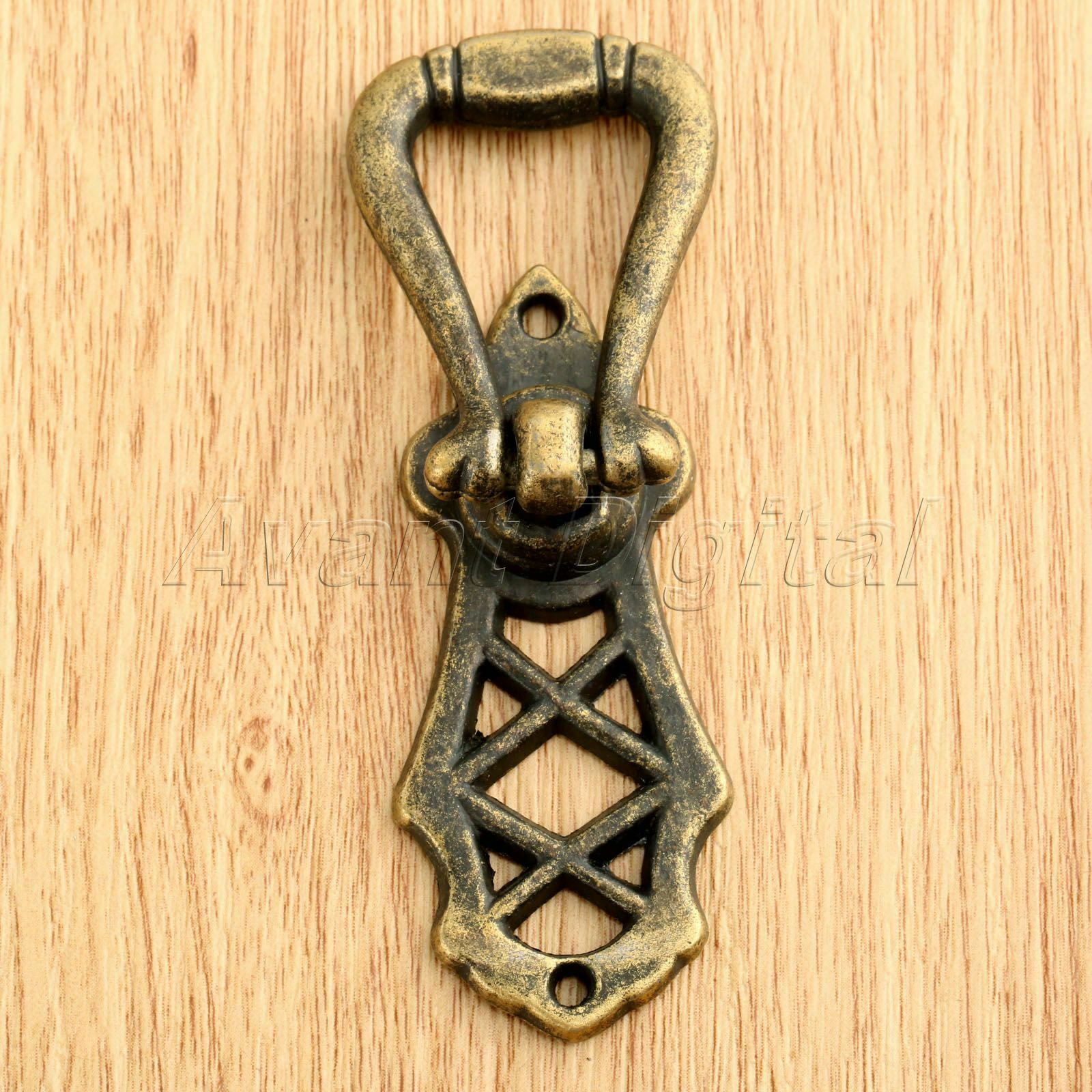 63mm*30mm Fashion Drawer Cabinet Knob Furniture Door Pull Handle Ring Hardware