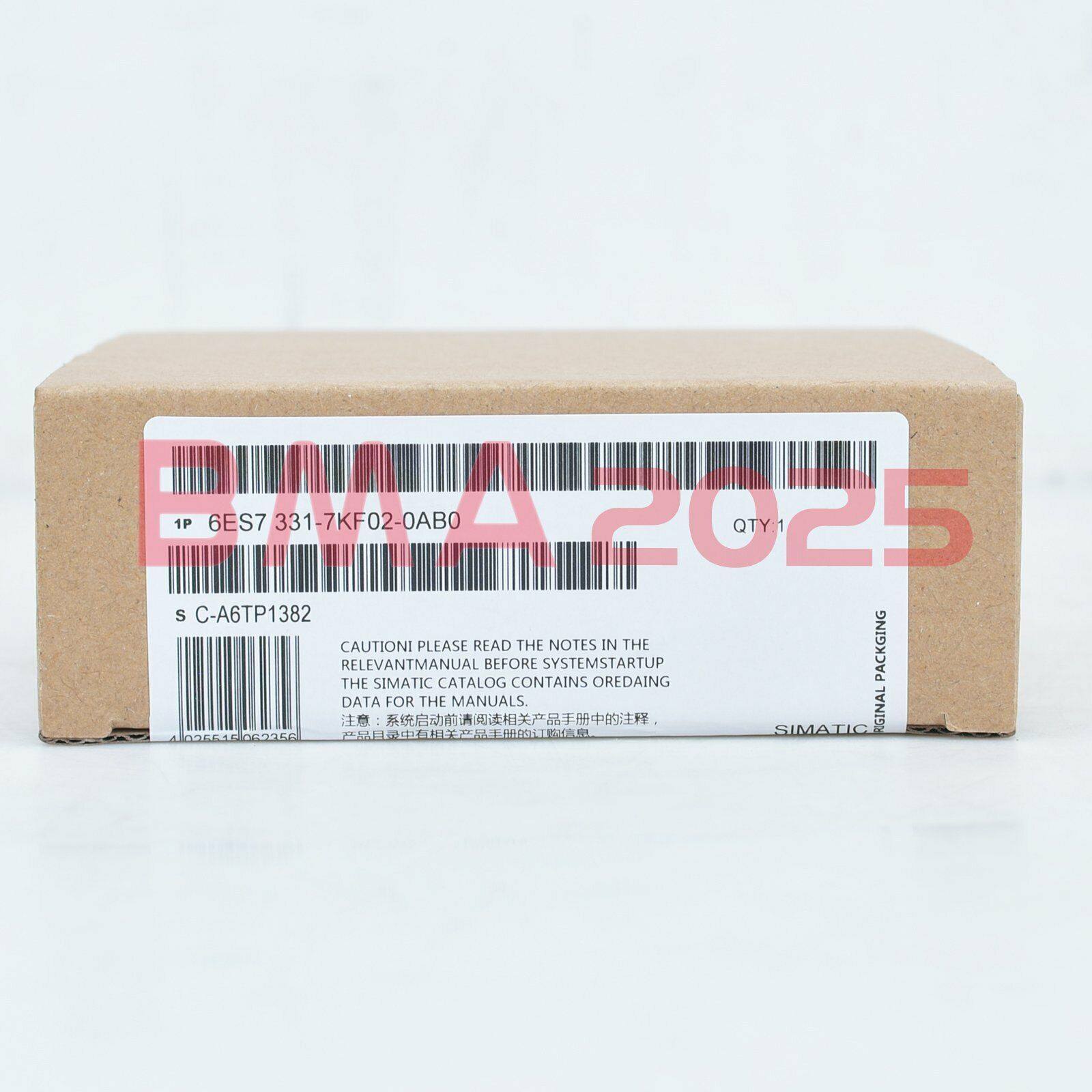 New 6ES7 331-7KF02-0AB0 6ES7331-7KF02-0AB0 1 year warranty DHL Free Ship SM9T