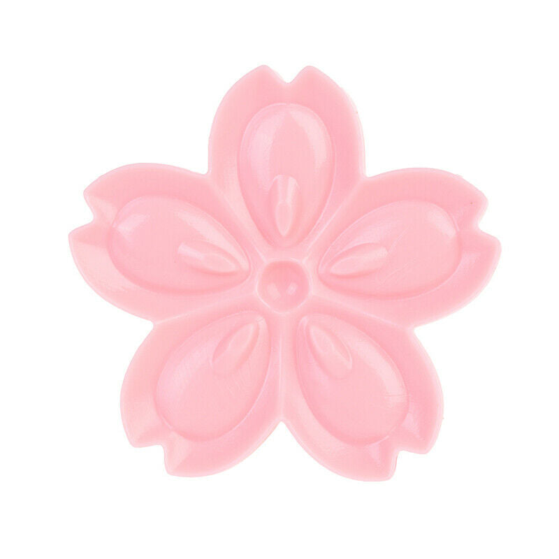 5pcs/set Sakura Cookie Mold Stamp Biscuit Mold Cutter Pink Fondant Baking T Wn