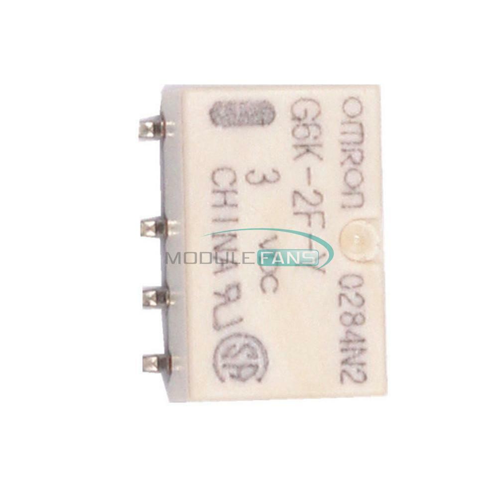 5PCS 3V SMD G6K-2F-Y-3VDC Signal Relay 8PIN for Omron Relay MF
