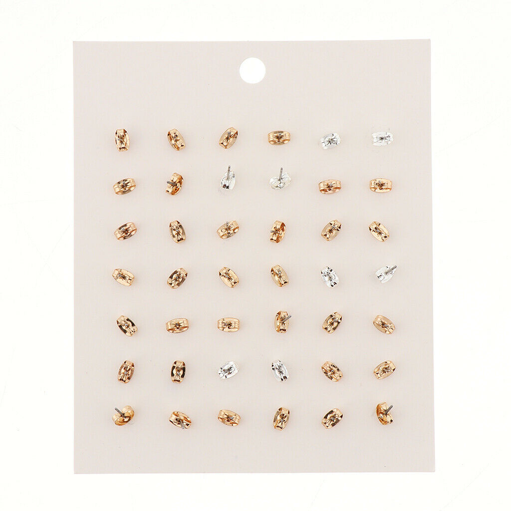 9Pairs Star Stud Earrings Multiple Women Statement Piercing Jewelry Gift