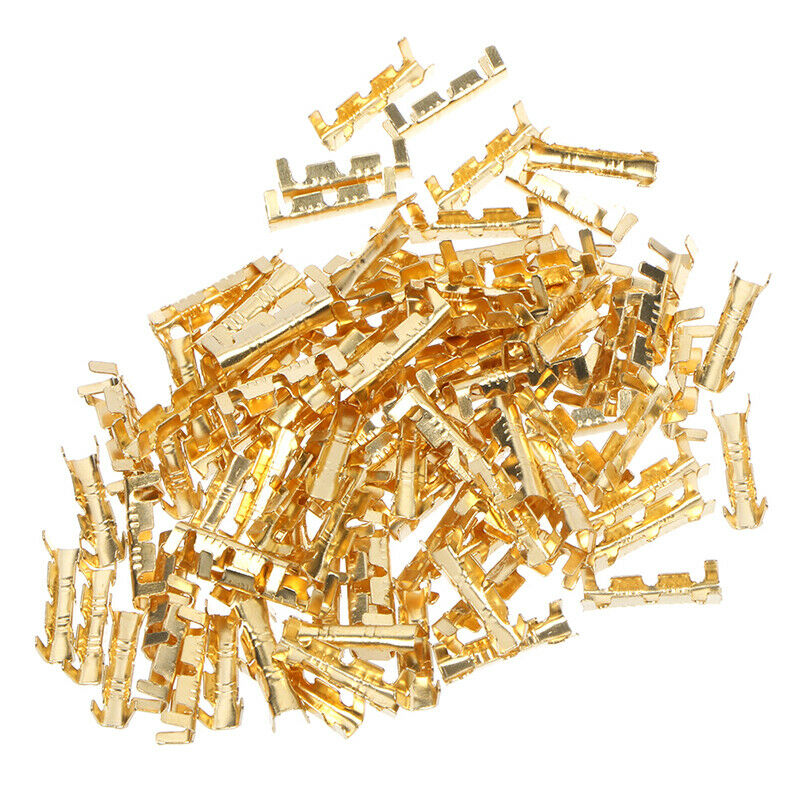 100PCs 453 U-shaped Cold Terminal Tab Cold Inserts Connectors Small Teeth Fa DF