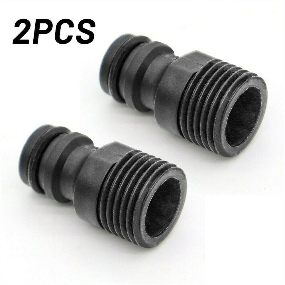 2x Thread Pipe Nipple Fitting car wash water gun connector Industrial connector