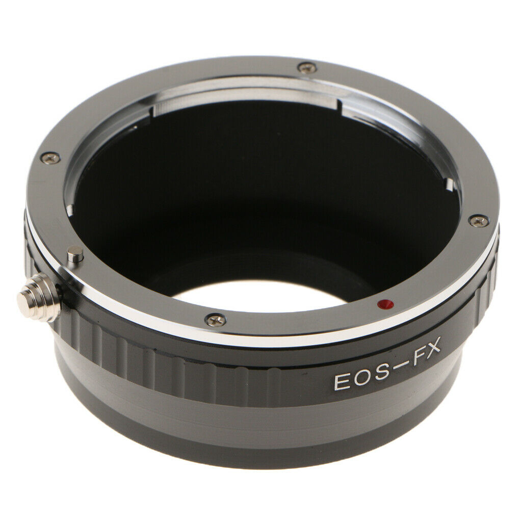 Metal Adapter Ring for Canon EOS EF EF-S Lens To  FX Camera Body X-  Black