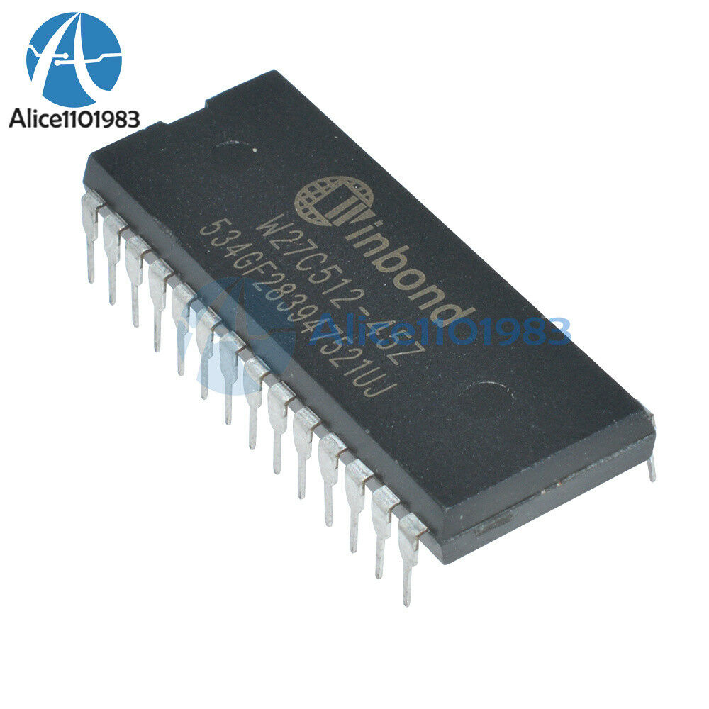 5PCS W27C512-45Z W27C512 DIP IC EEPROM 512KBIT 45NS Winbond EEPROMs
