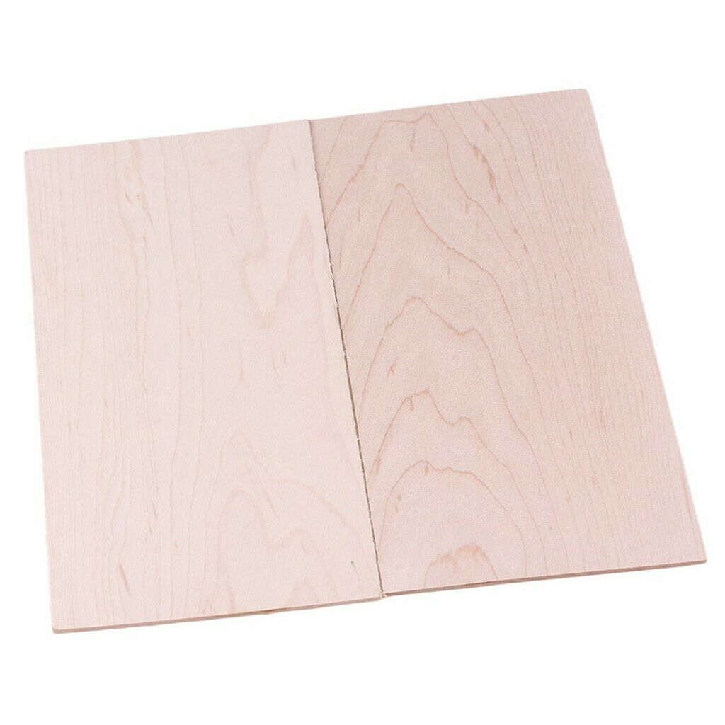 3x Guitar Parts Maple Wood Head Veneer Headstock Tool