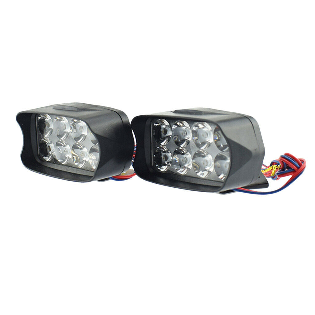 Motorcycles Waterproof 12V LED Dual Auxiliary Spot Lamp 12V 12w Super Bright