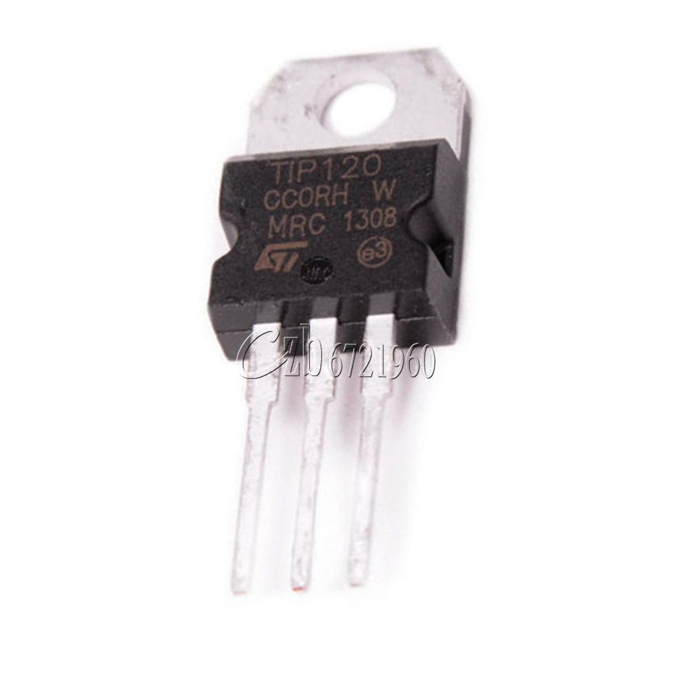 10PCS TIP120 TO-220 Darlington Transistors NPN