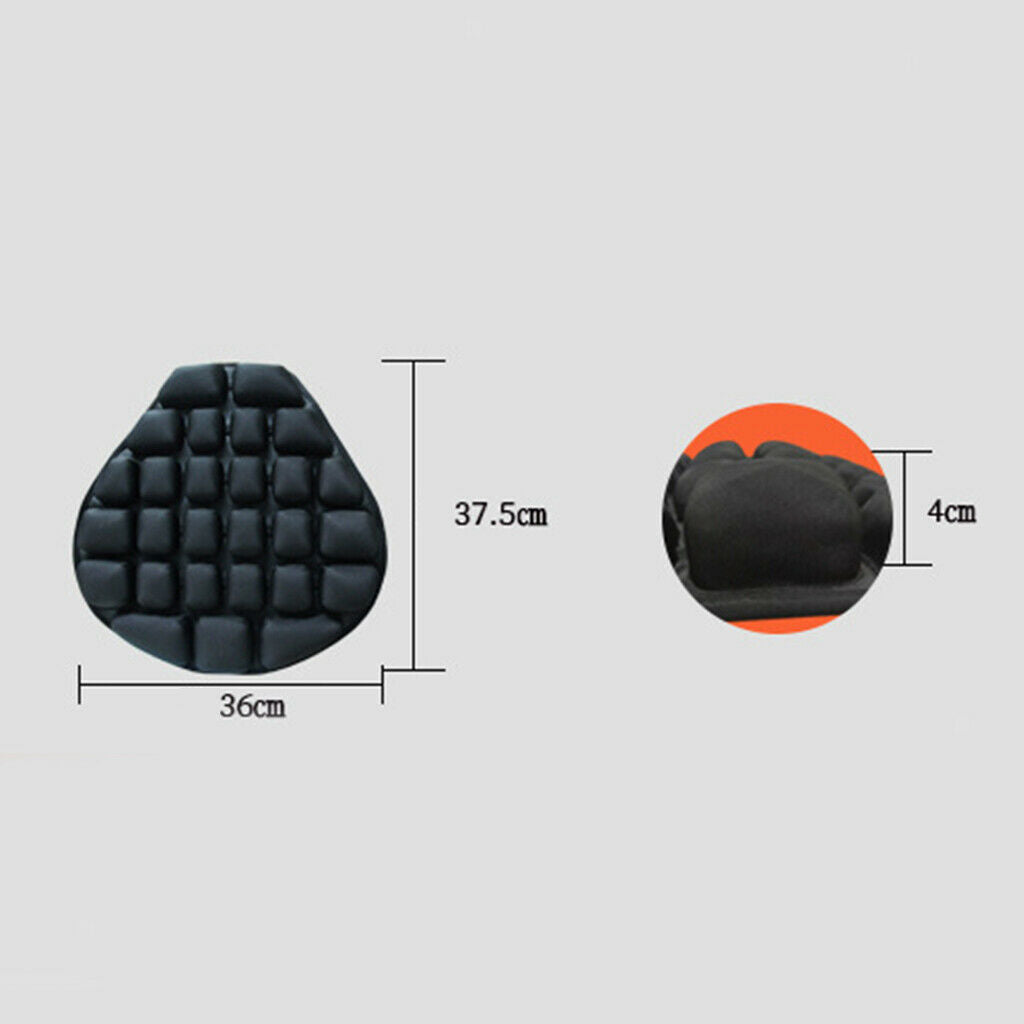 Non-slip Inflatable Motorcycle Seat Cushion Mattress for Comfortable Travel