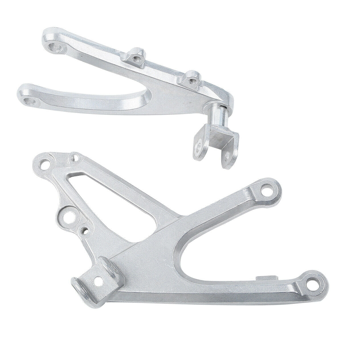 Front Foot Peg Footrest Bracket Set Fit For Yamaha YZF R1 YZF-R1 2007-2008