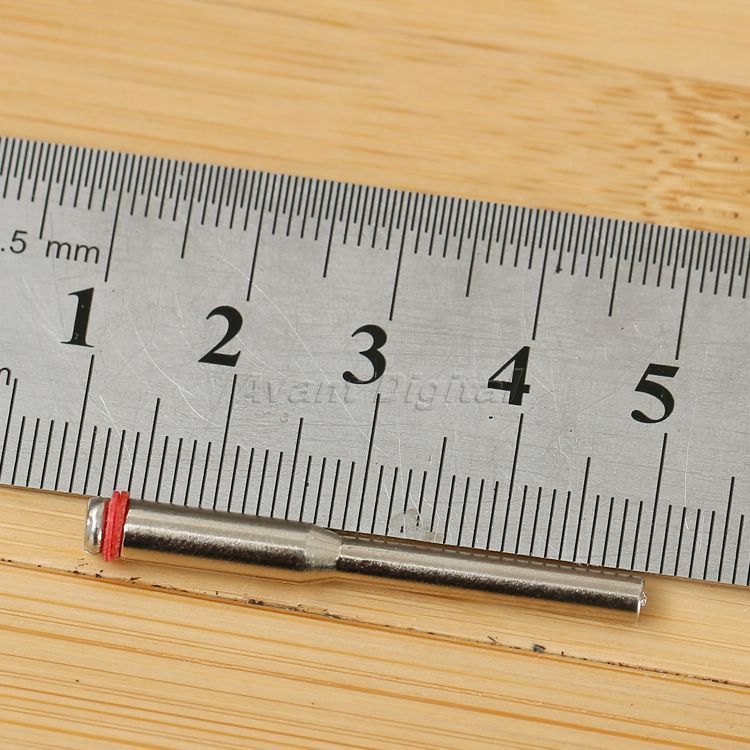 10X3.17mm Steel Screw Mandrel Arbor Shank Cut-off Wheel Holder Power Shaft Tool