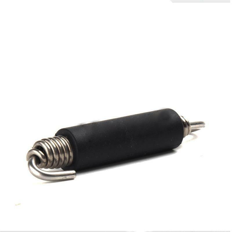 Motorcycle Exhaust Pipe Thick 85mm Stainless Steel Hook Spring Tension Retractor