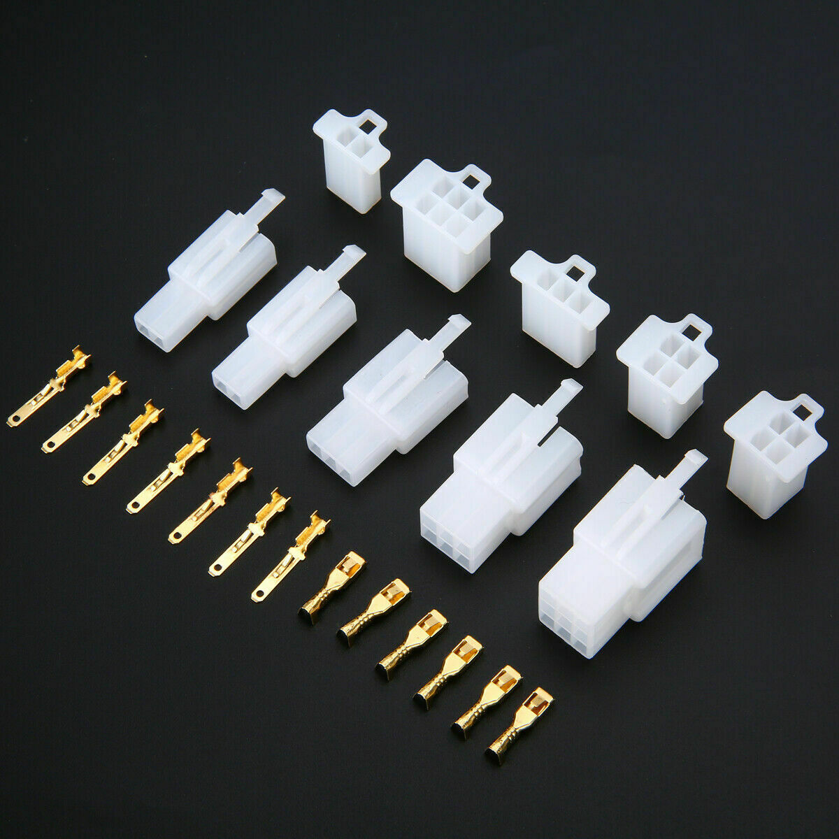 2.8mm2pin automotive electrical wire connector male female cable terminal 580pcs