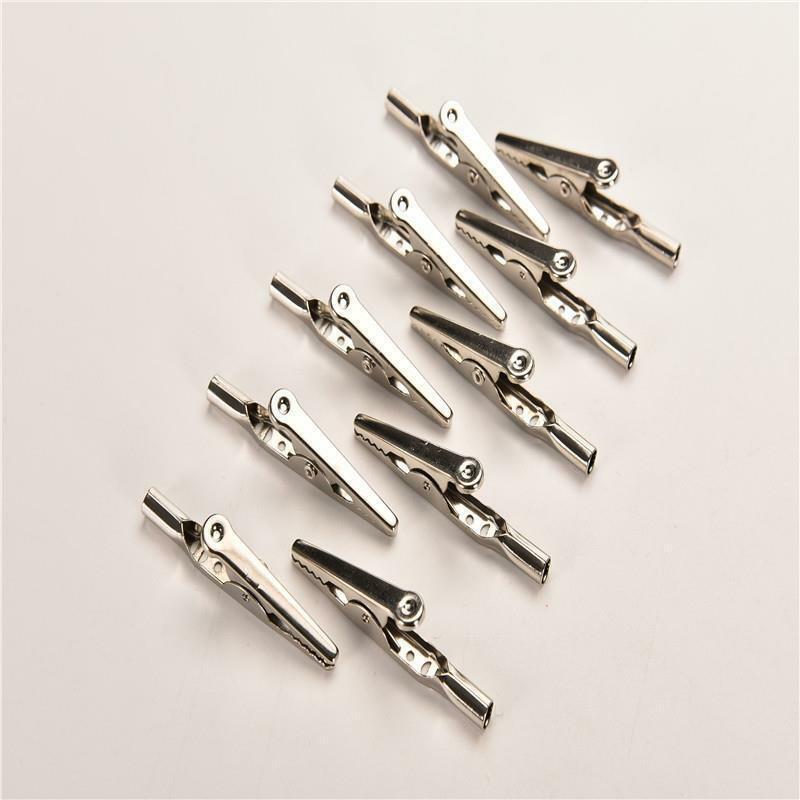 Single Prong Alligator Clips With Teeth Aligator Stainless Steel Cl .l8