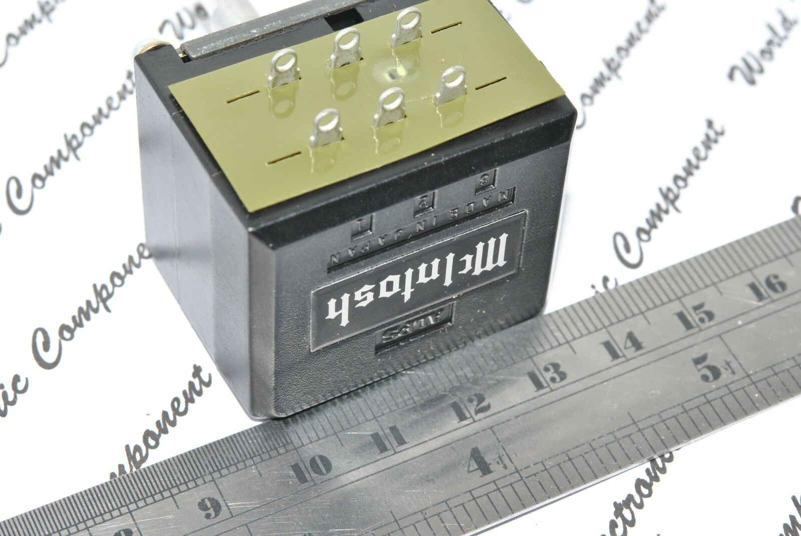 1pcs - ALPS RK40 250KA Black Beauty Audio Potentiometer Half Shaft--for McIntosh