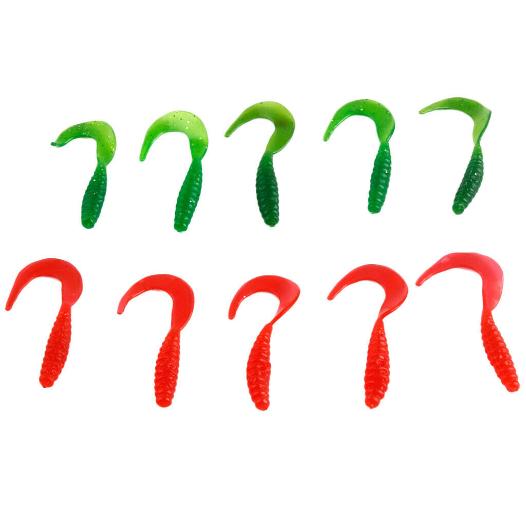 45pcs Lead Head Fishing Hooks Jigging Jig Hooks for Soft Worm Shrimp Lures