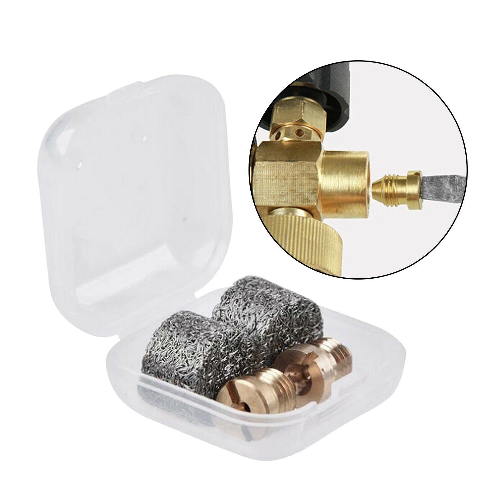 Foam Cannon Orifice Nozzle Tips Foam Maker 1.0/1.2mm Thread Nozzle 1.0mm