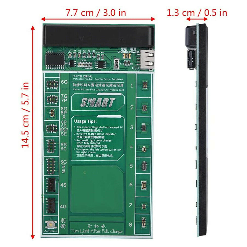 Universal Activation Charge Board Battery Test Charger Phone Battery Repair Kits