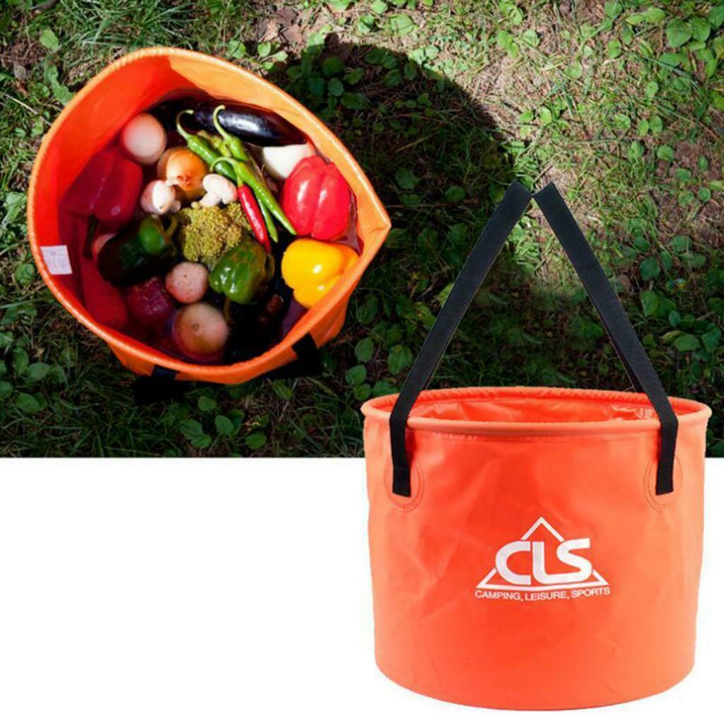 Multifunctional Portable Collapsible Water Container for Camping Hiking