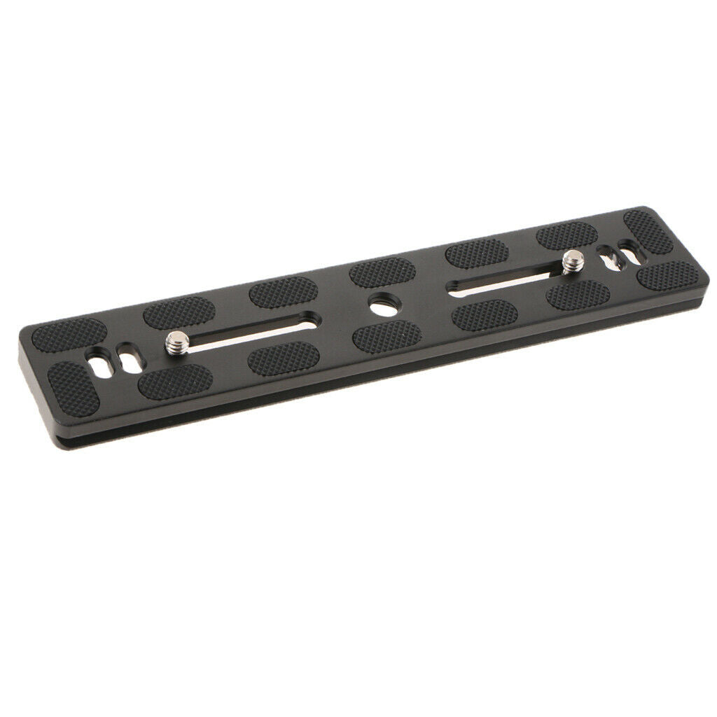 200mm Quick Release Plate Metal QR Clamp With 1/4'' Adapter For Manfrotto Benro