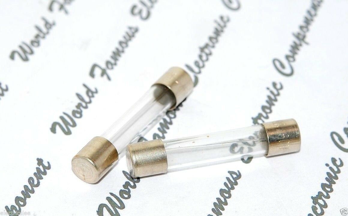 4pcs - PUDENZ (F) 10A 60V 6.3x32mm Glass Fuse - For Audio
