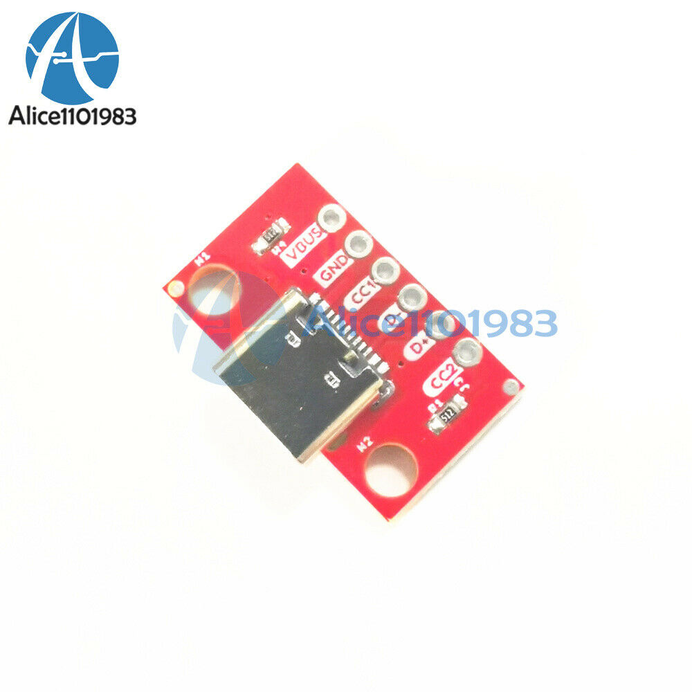 10PCS TYPE-C Test Board USB3.1 16P To 2.54 High Current Power Adapter Board