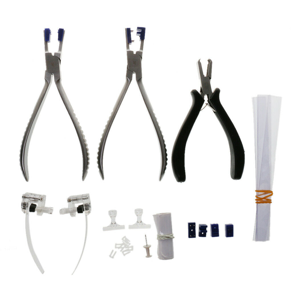 Professional Eye Glasses Repair Pliers Set, Eyeglass Frame and Nose Pad