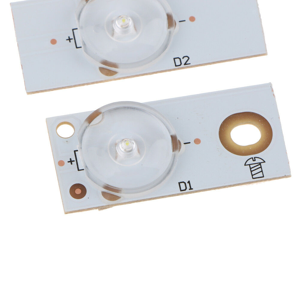 20pcs 6V SMD Lamp Beads with Optical Lens Fliter for 32-65" LED TV Repair