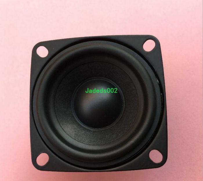 2pcs 52mm 4Ω 10W full-range Speaker 4ohm Rubber edge loudspeaker Home Audio Part