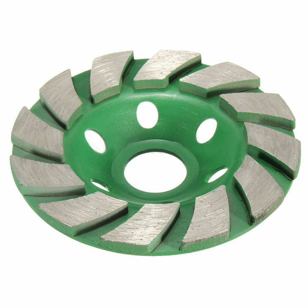 4" Diamond Segment Grinding Wheel Marble Concrete Granite Stone Cup Grinder Disc