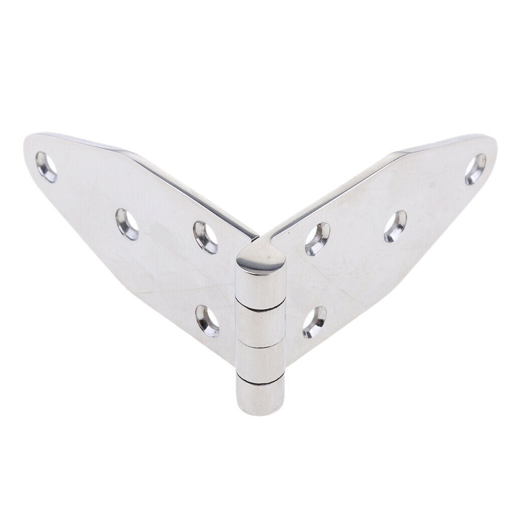 New 316 Stainless Steel Marine Deck Cabin Strap Hinge Hardware Boat Parts