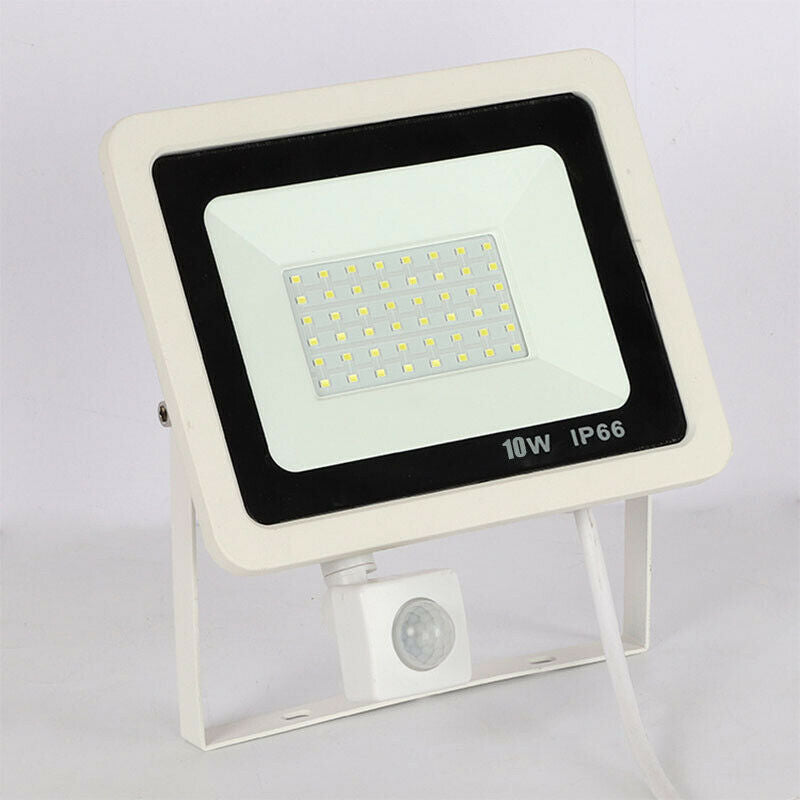 10W LED Flood Light With Motion Sensor Waterproof 220V Projector Lamp OutdooFCA