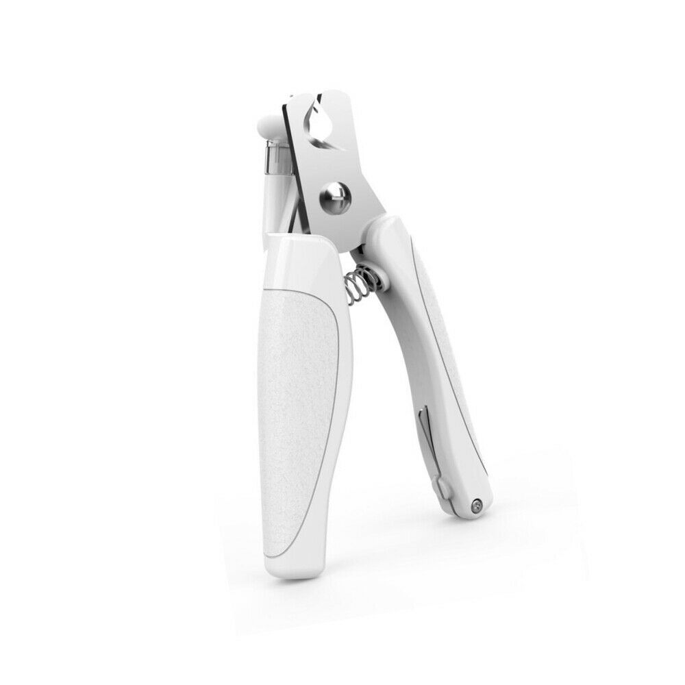 LED Pet Nail Toe Clippers Professional Dog Cat Trimmer Safety Guard Nail File