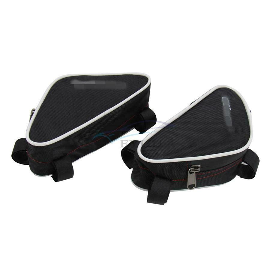 1 Pair Motorcycle Frame Crash Bars Placement Bag For BMW F800GS F700GS Adventure
