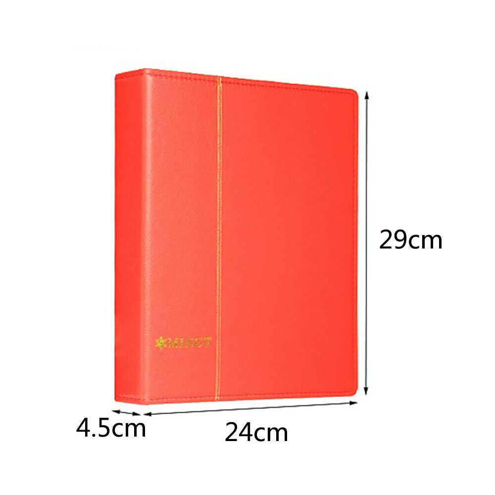 370 Pockets Coins Penny Collection Album Folder Storage Book Holder Organizer
