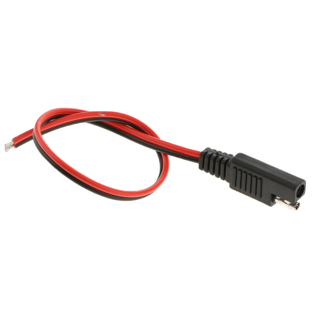 1Pcs Copper DC12V 18AWG 10A Solar Battery SAE Charger Harness Connector Cables