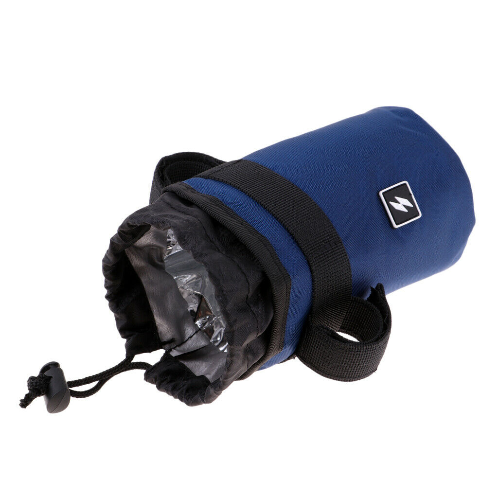 2Pcs Insulation Bike Bottle Bag Bike Handlebar Front Tube Water Bottle Bag