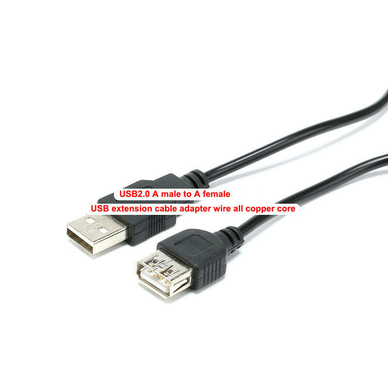 1pcs USB2.0 A male to A female extension wire extension cable all copper core
