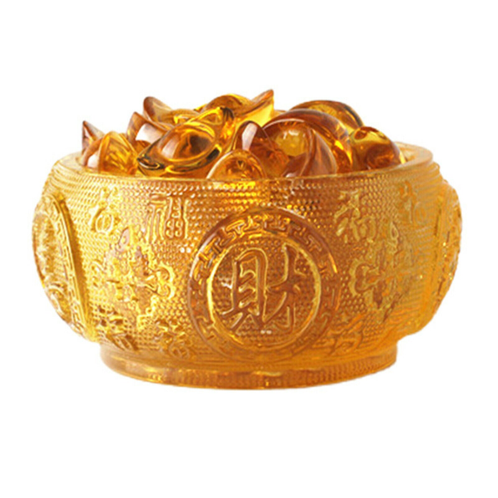 Chinese Lucky Cornucopia Beckoning Fortune Feng Shui Storage Box Decoration