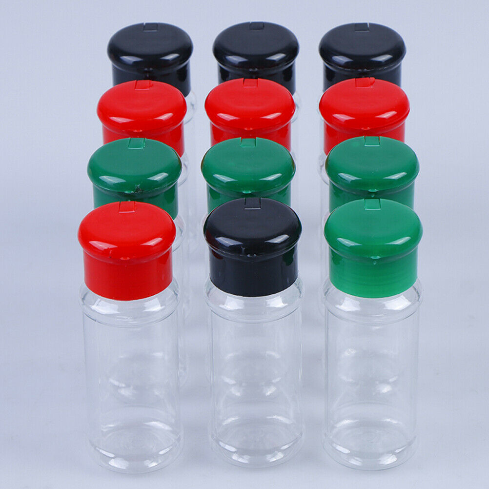 3Pcs Portable Outdoor Camping Picnic Funnel Seasoning Box Tableware Bottl.l8