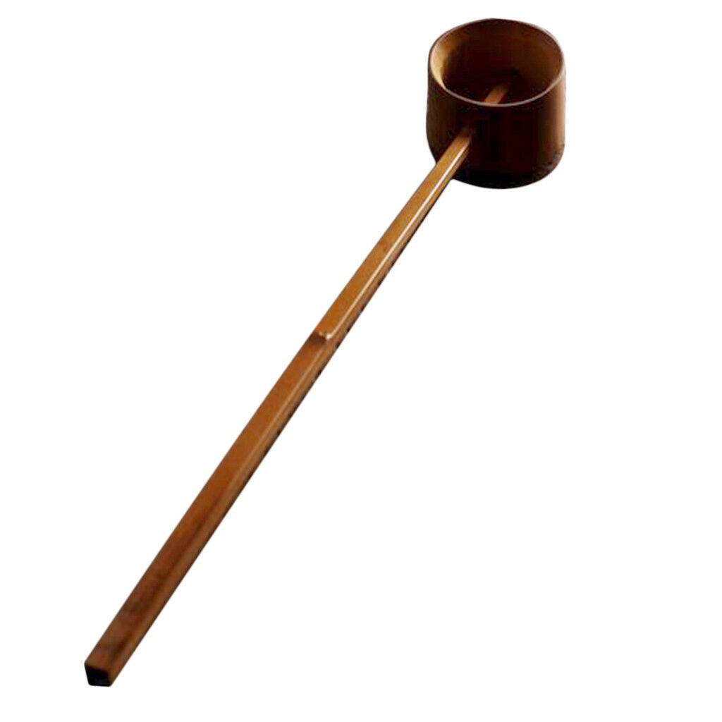 Japanese Design Bamboo Traditional Water Ladle Wine Water Dipper Ladles M