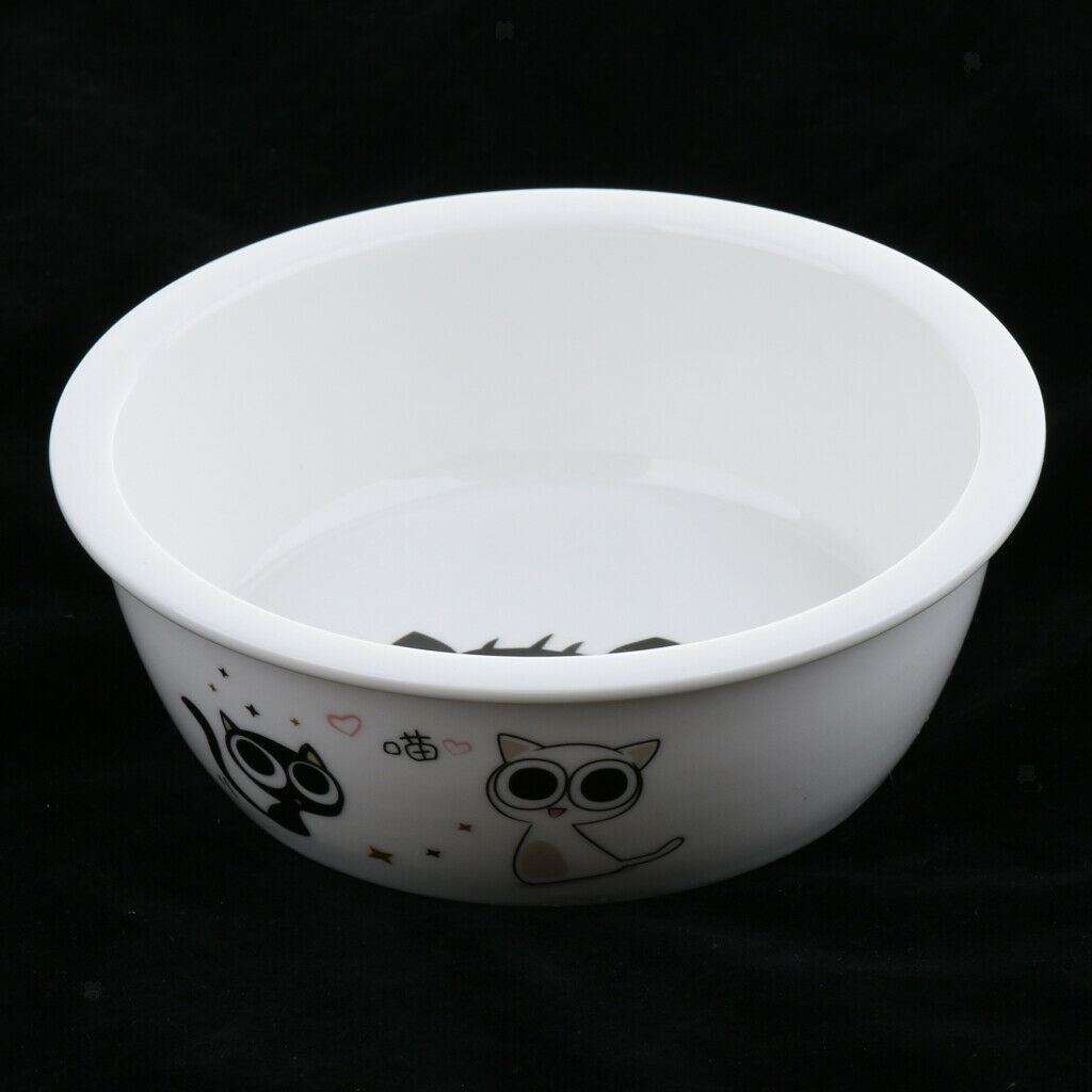 Removable Pet Cat Dog Food Bowl Water Feeding Dish Single