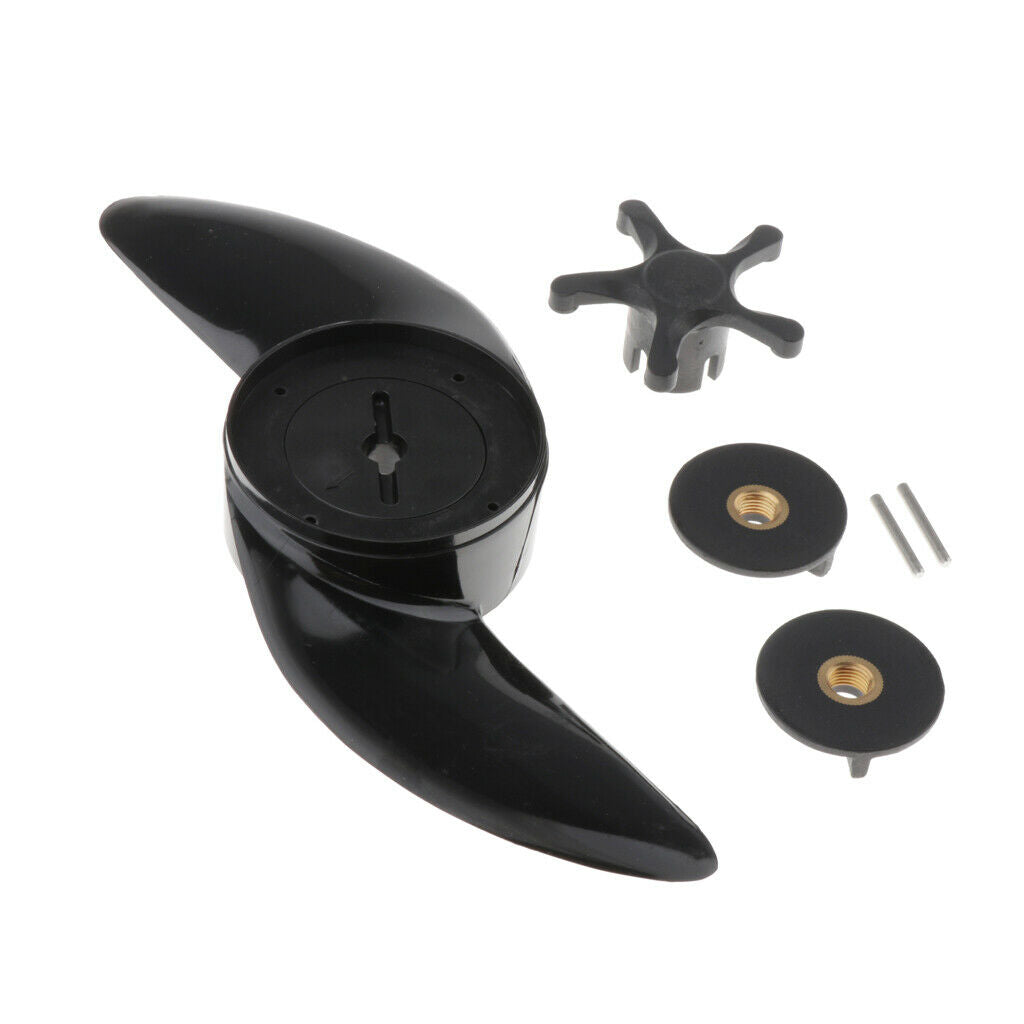 2-Blade Propeller Electric Outboard Motor Prop Boat Kayaking Accessories - Easy