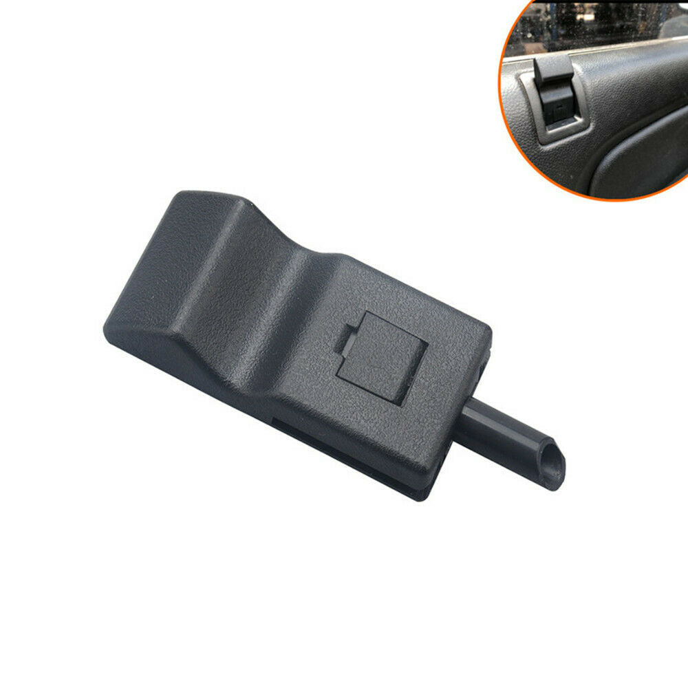 Black 1pcs For Chevy/GMC Silverado/Sierra 07-13 Door Lock Knob Front/Rear Ebony