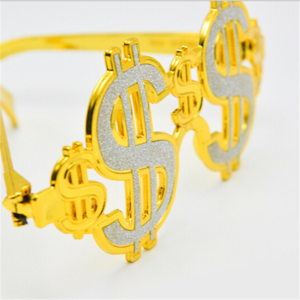Fool Day Halloween Funny Glasses Dollar Symbol Glasses Decoration ToysDD
