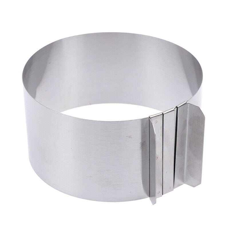 Adjustable Mousse Ring Round Mould Kitchen Accessory DIY Baking Too.l8