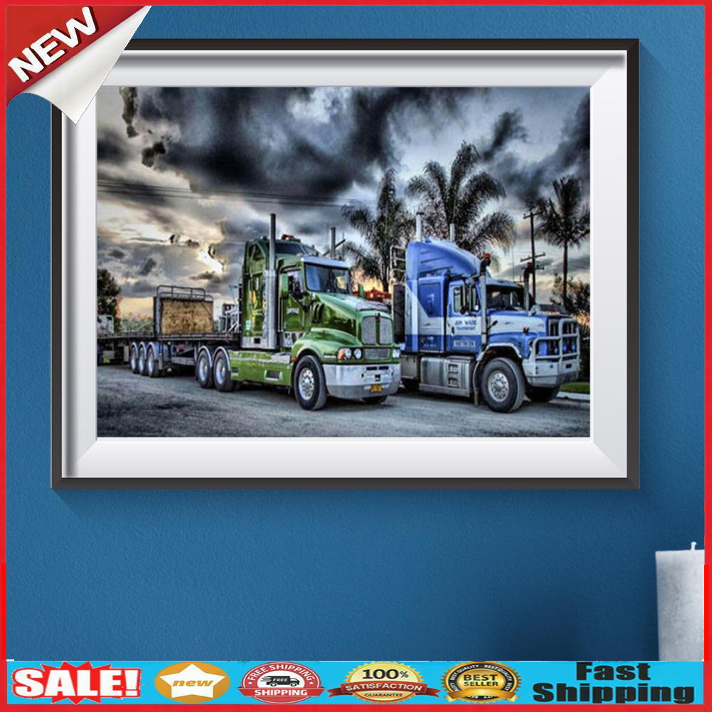 5D DIY Full Drill Diamond Painting Car Embroidery Mosaic Craft Kits Decor @