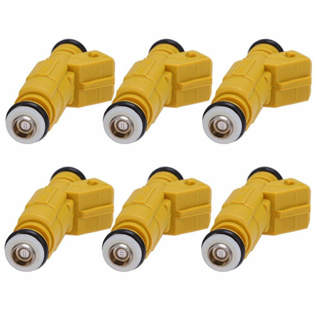 6pcs Fuel Injectors 0280155700 0280155710 Fit for JP Grand Cherokee 1993-1998
