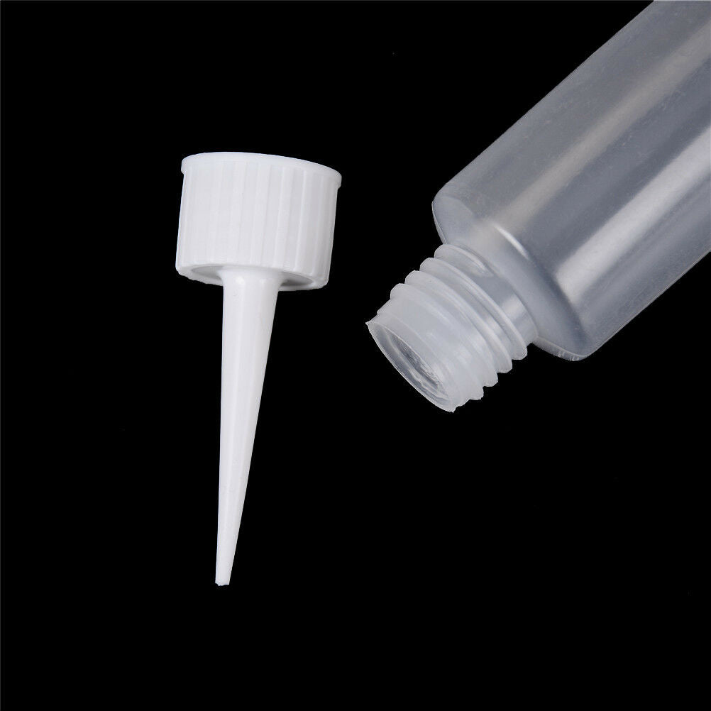 2Pcs 50Ml Empty Dropper Squeezable Liquid Bottle Plastic Drop Bottles Nee.l8